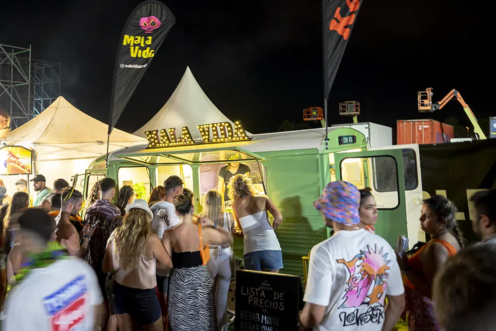 Mala Vida food truck Tenerife Evento